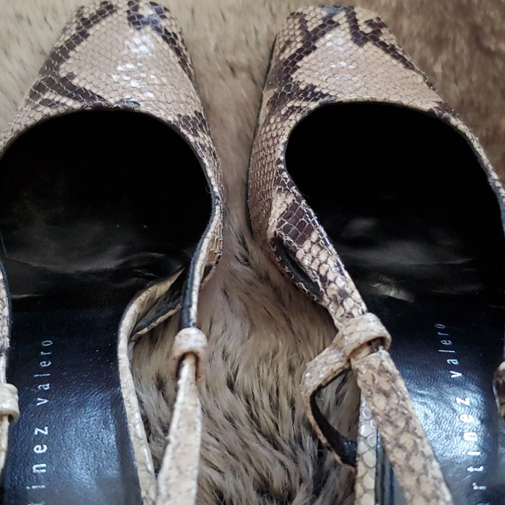 Martinez Valero Python Heels - image 7